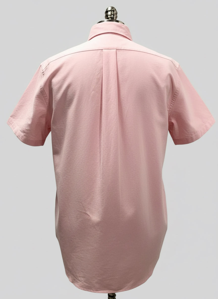 Camisa de botones Polo Ralph Lauren 🏇🏼 Oxford en color rosado claro Talla L Entalle Clásico