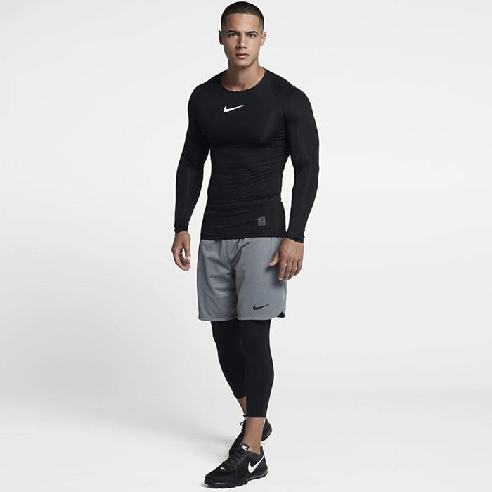 Mallas de entrenamiento Nike ✔️ Pro Dri-FIT 3-4 para hombre en Color Negro Talla L