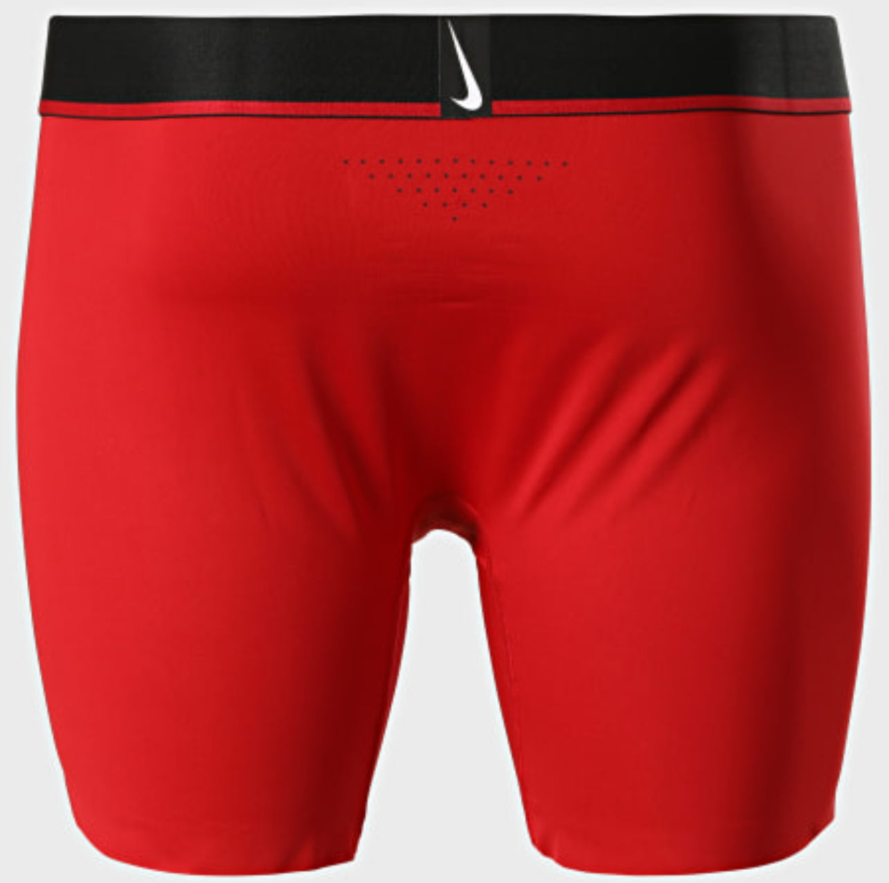 Calzoncillo tipo Boxer Nike Elite Micro - Tela dry-fit en color rojo y diseño de logo en negro Talla XL