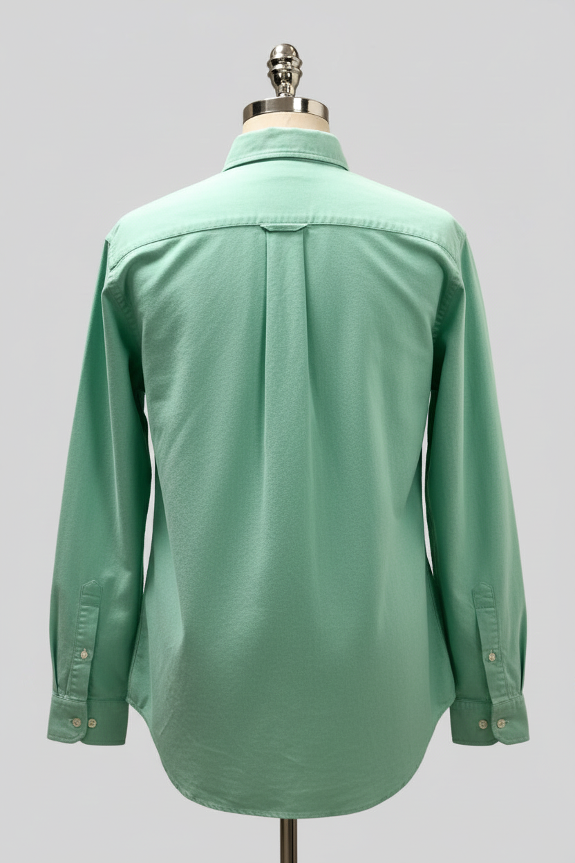 Camisa de botones Polo Ralph Lauren 🏇🏼 Oxford en color verde menta Talla XXL Entalle Clásico (ver descripción)