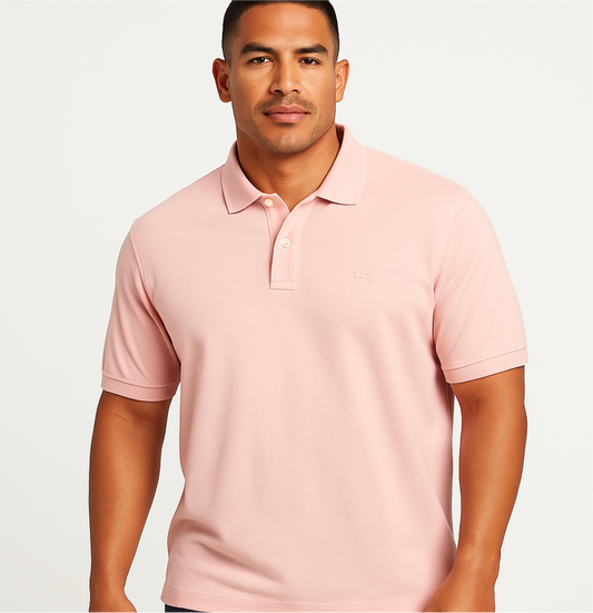 Camiseta Polo Tommy Bahama 🐬 color rosado claro Talla XL Entalle Regular