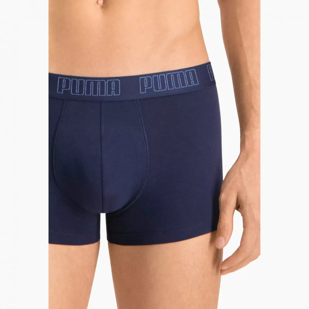 Combo de 3 Boxers Briefs Puma 🐆 Tela de algodon ultra soft color Gris, azul y verde Talla L y XL