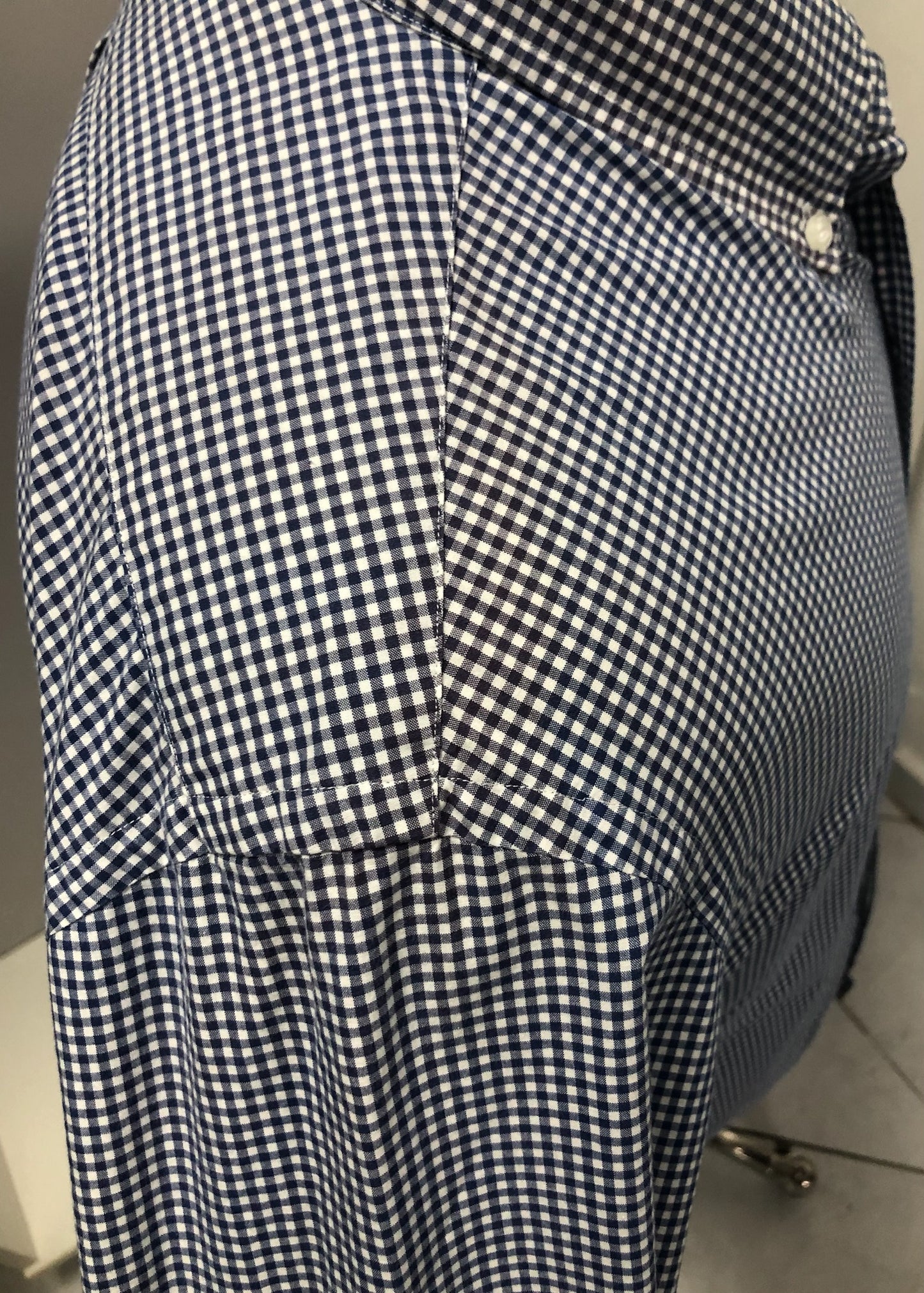 Camisa de botones Polo Ralph Lauren 🏇🏼 de cuadros gingham en color azul y blanco Talla L Entalle Regular (ver descripción)