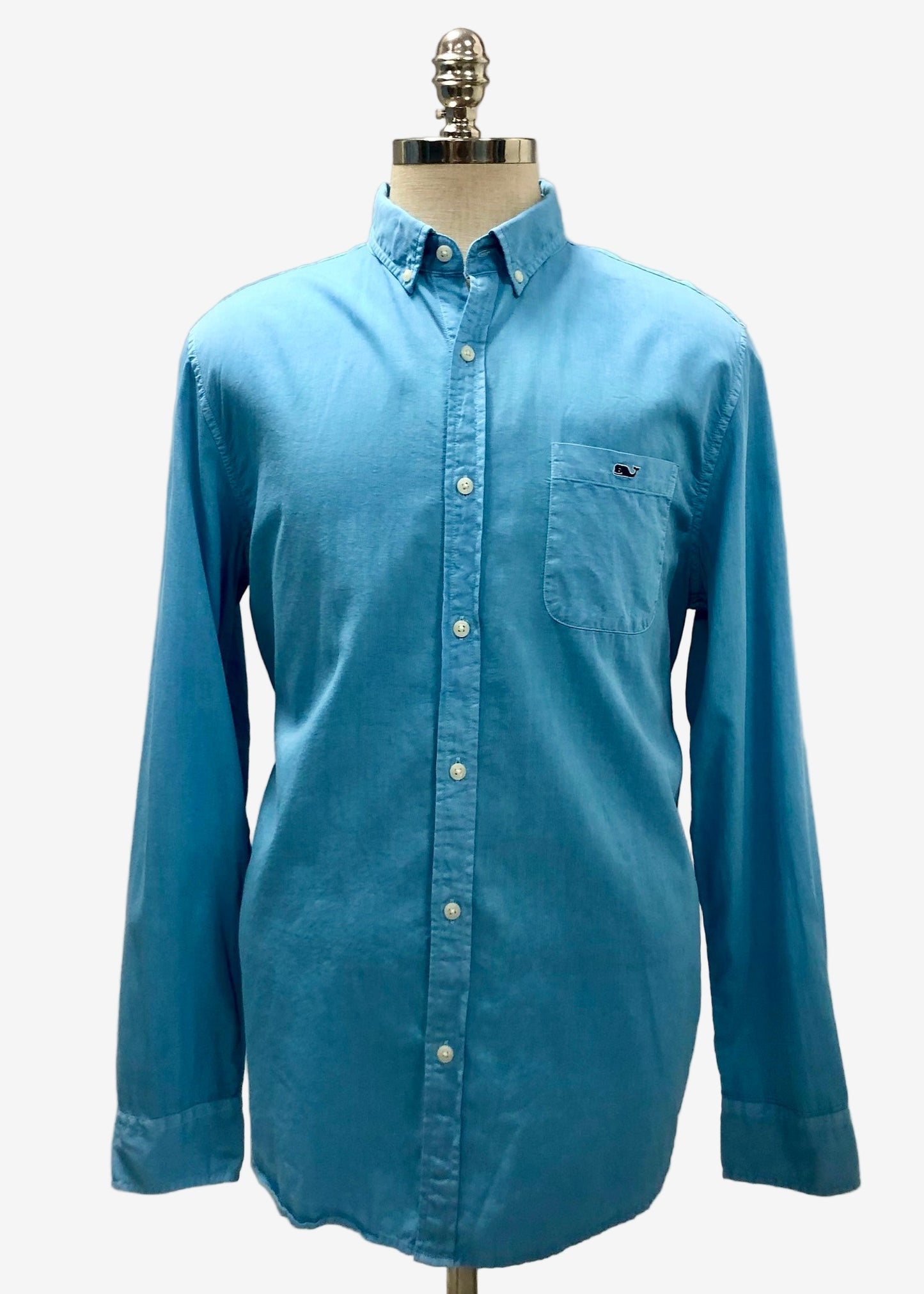 Camisa de botones Vineyard Vines 🐳 Color celeste Talla L Entalle Slim Fit