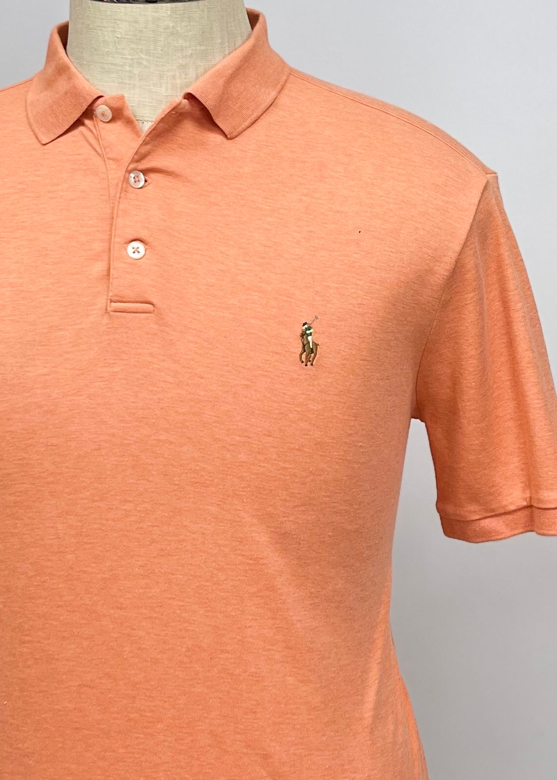 Camiseta Polo Ralph Lauren 🏇🏼 color naranja Talla M Entalle Clásico