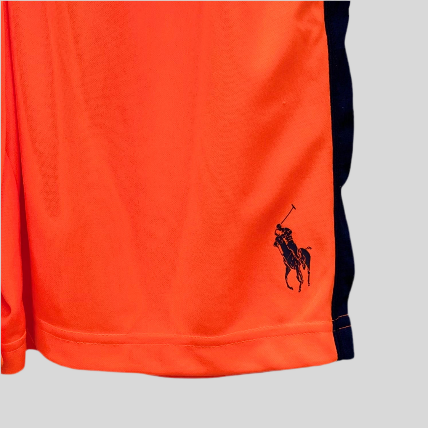 Short Deportivo Polo Ralph Lauren 🏇 Tela performance color naranja neón talla M