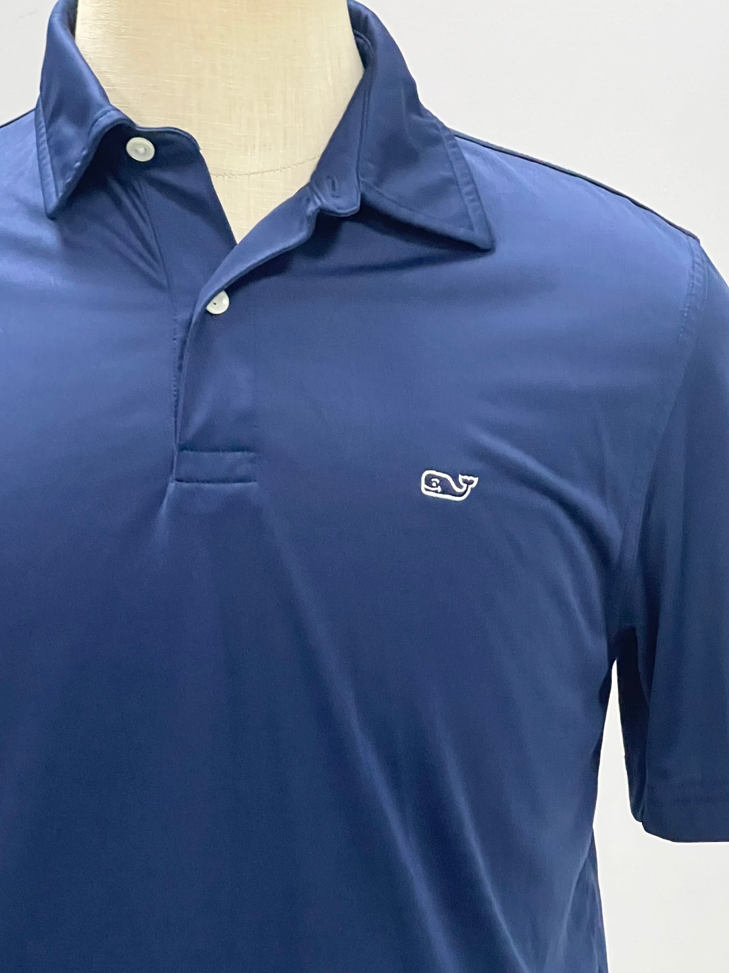 Camiseta Polo Vineyard Vines 🐳 Performance color azul navy Talla S Entalle Regular