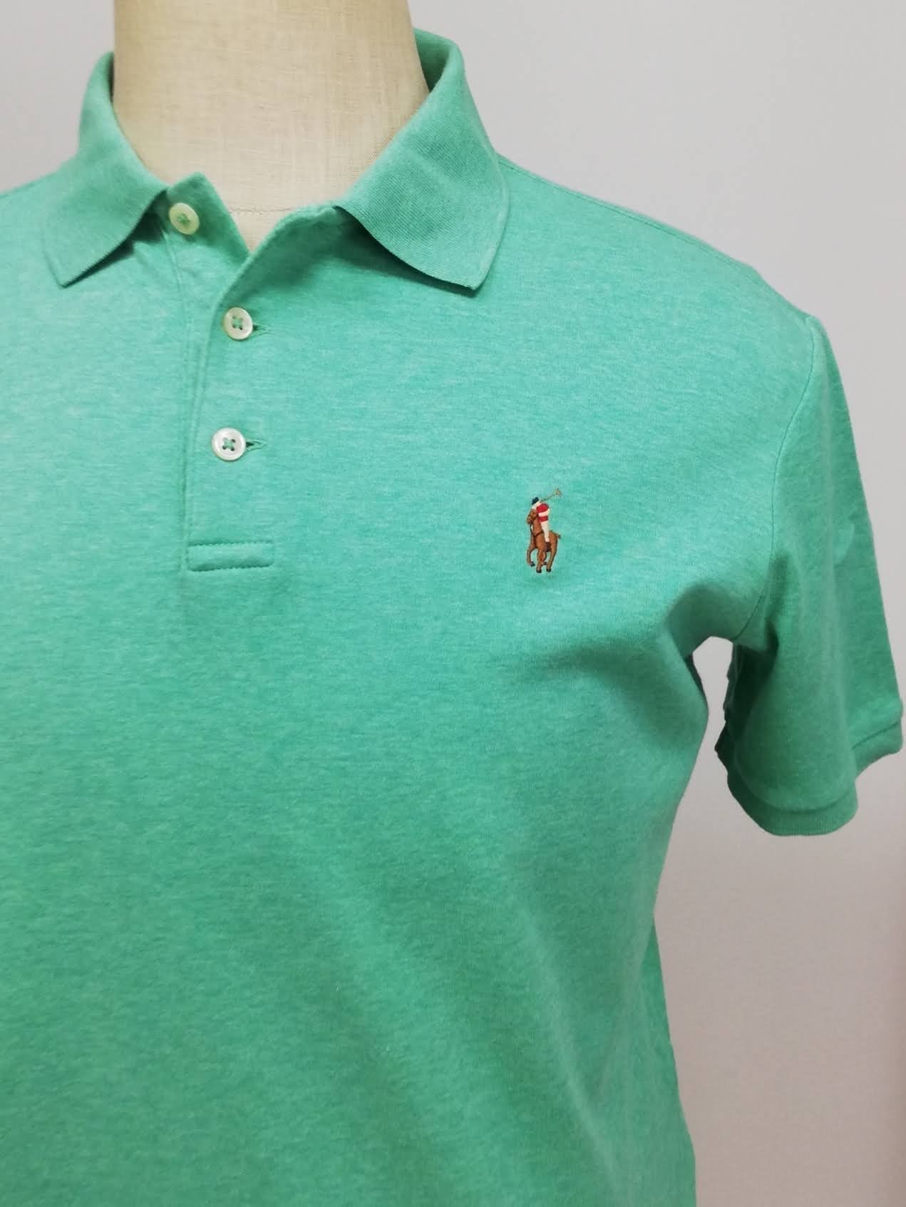 Camiseta Polo Ralph Lauren 🏇🏼 color verde claro Talla S Entalle Clásico