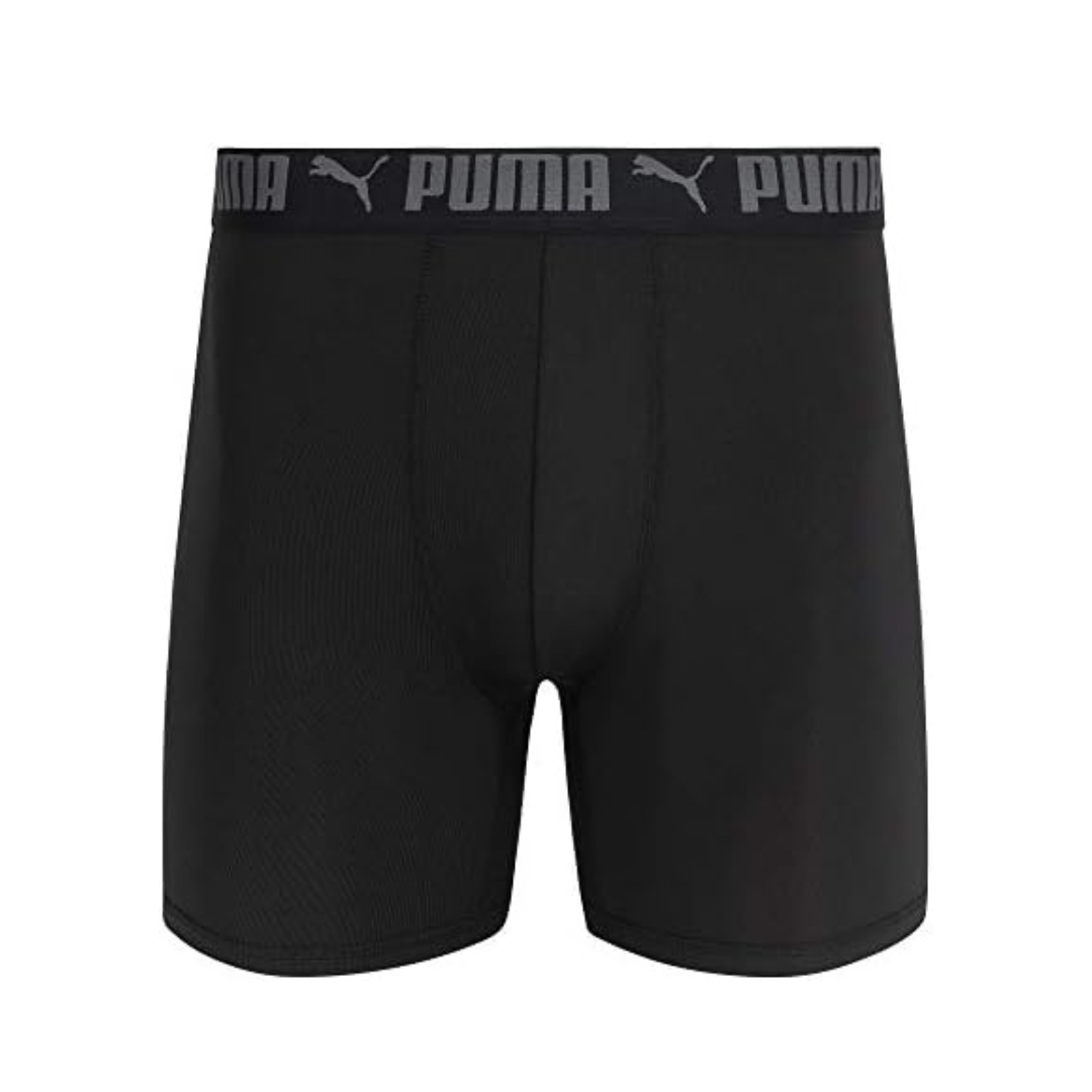 Boxers Briefs Puma 🐆 Tela Performance color Negro Talla L