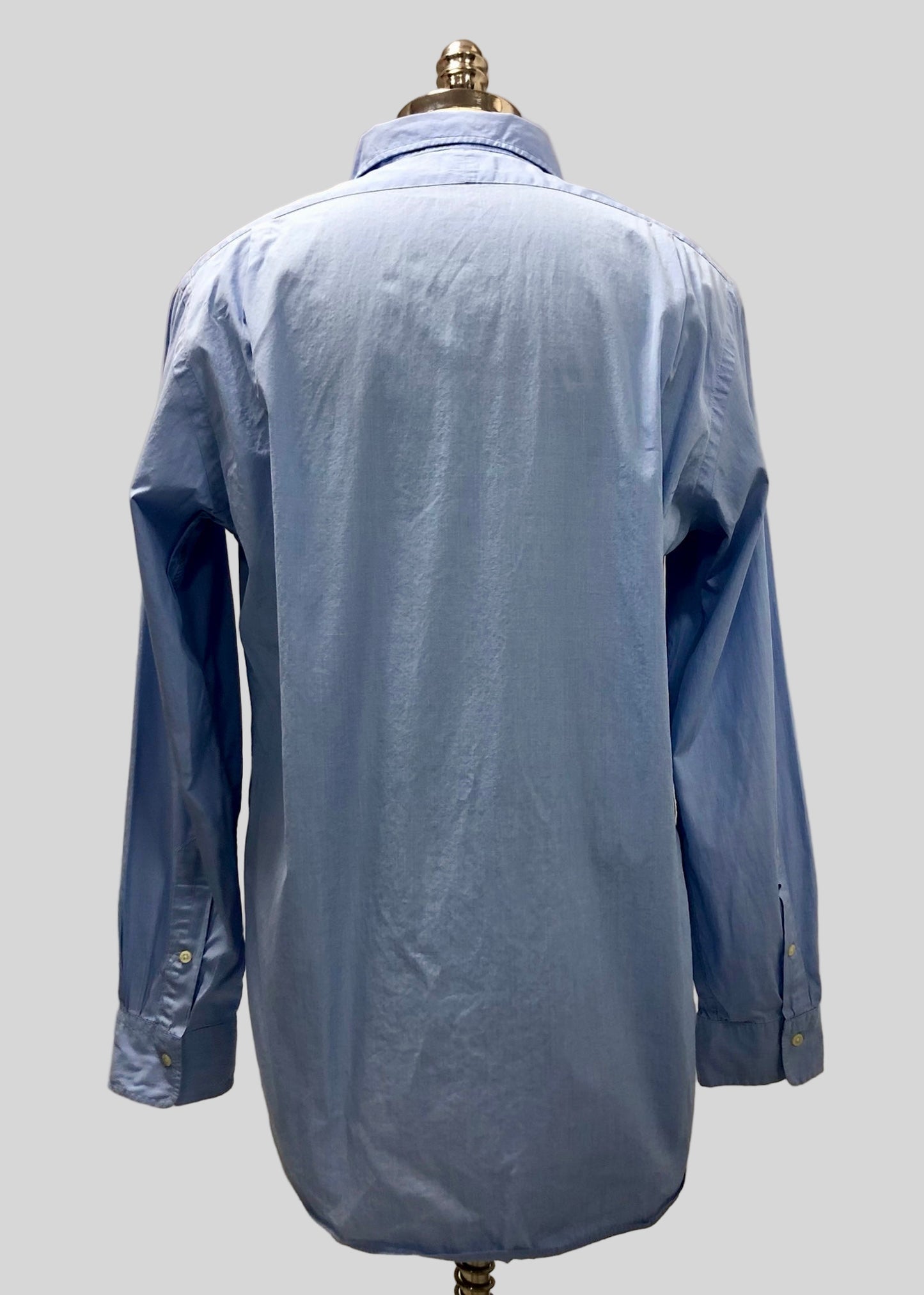 Camisa de botones Polo Ralph Lauren 🏇🏼 color celeste Talla L Entalle Regular