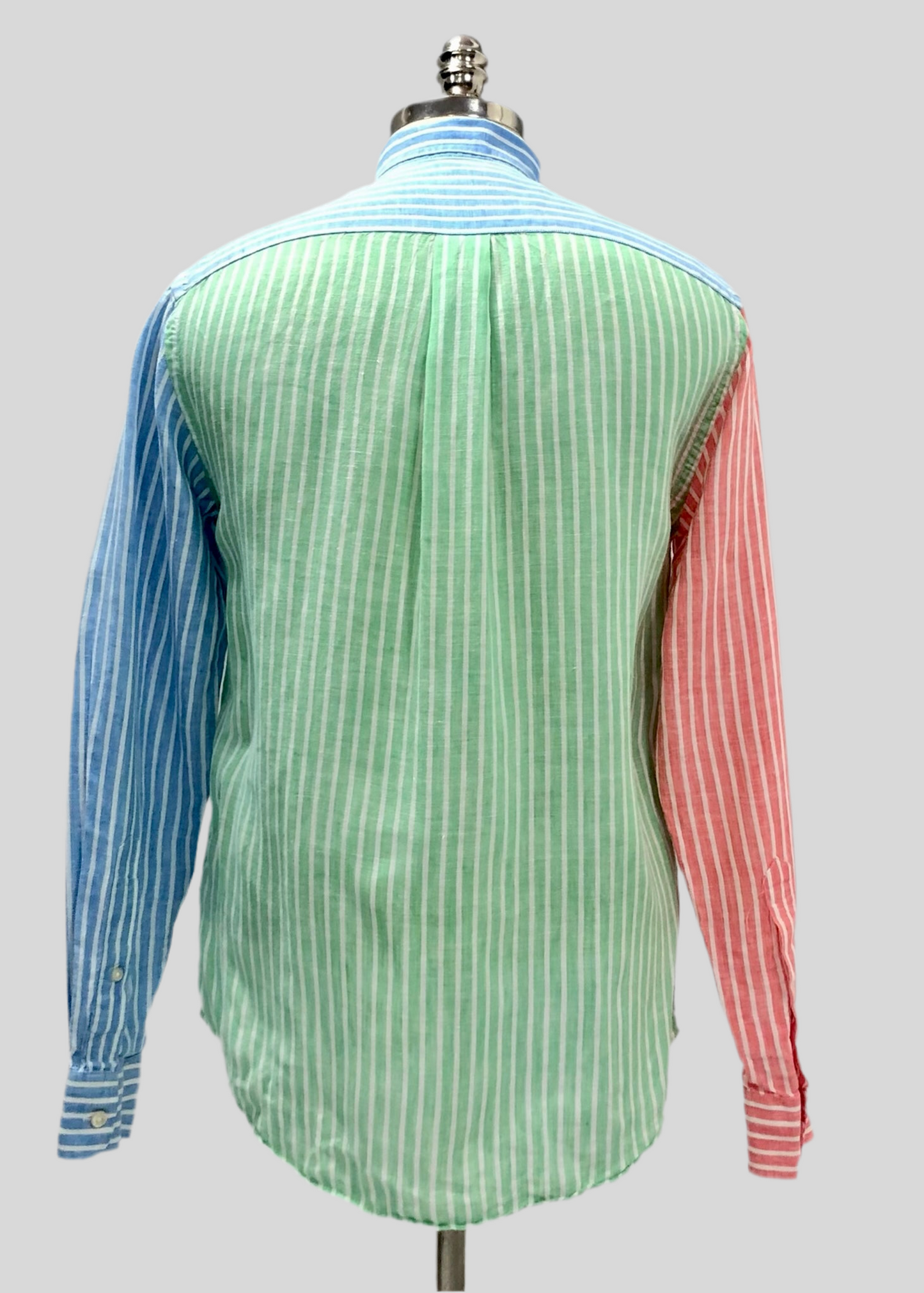 Camisa de botones Vineyard Vines 🐳 De Lino con patrón de rayas multicolor Talla S Entalle Clásico
