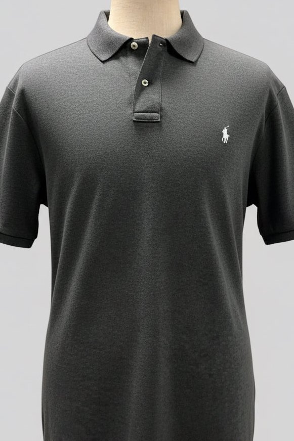 Camiseta Polo Ralph Lauren 🏇🏼 color gris oscuro Talla XL Entalle Regular