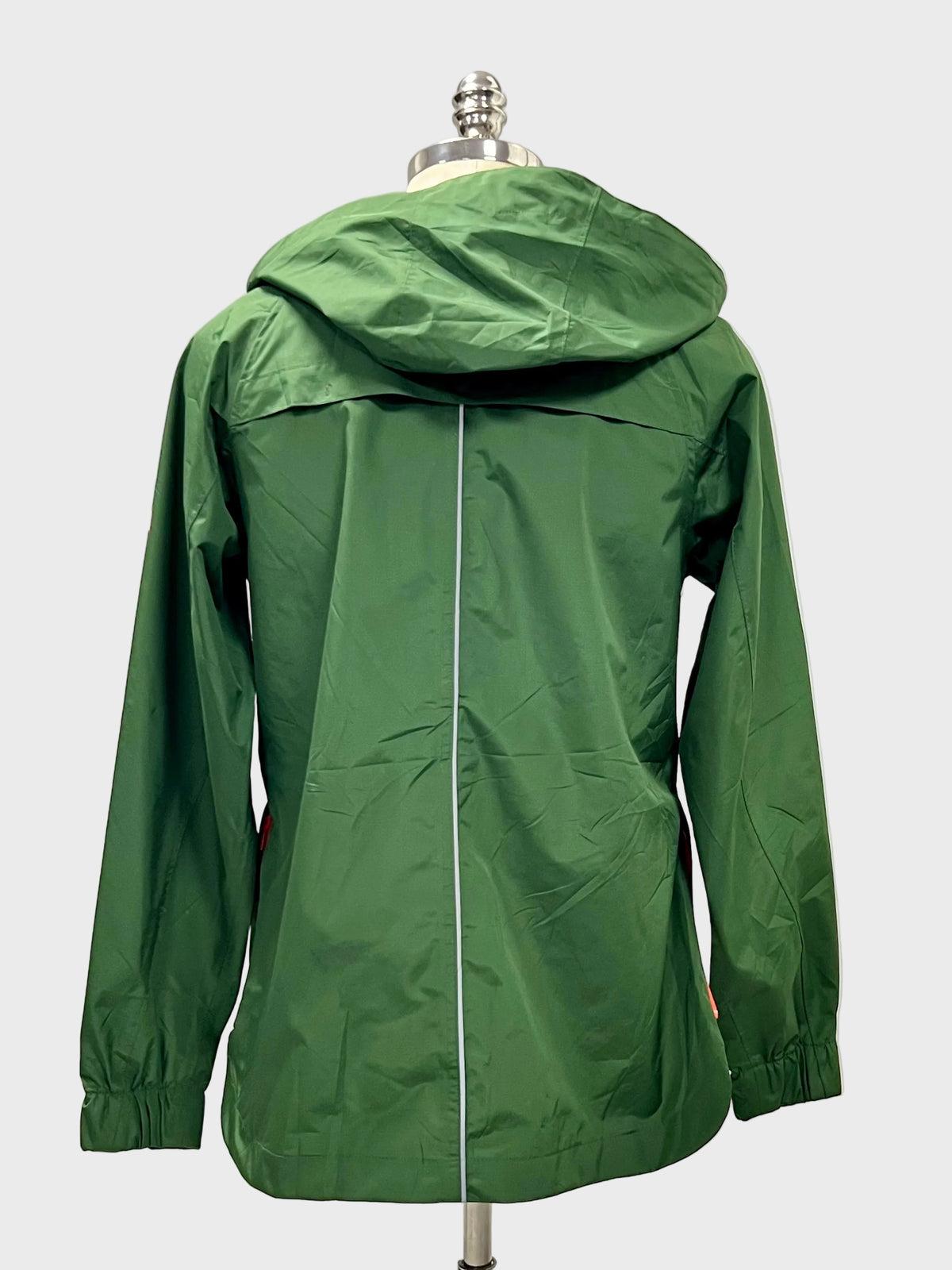 Jacket rompevientos con capucha Hunter 🇬🇧 color verde oliva con zíper de 1/4 y logo tradicional Talla S