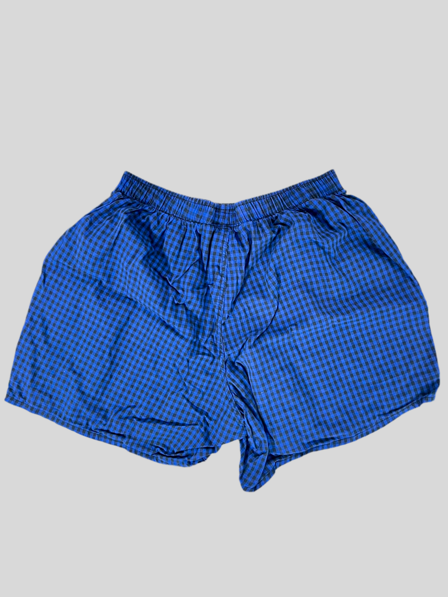 Boxer tejido Polo Ralph Lauren 🏇🏼 Tela algodón con patrón de cuadros en azul y negro Talla M