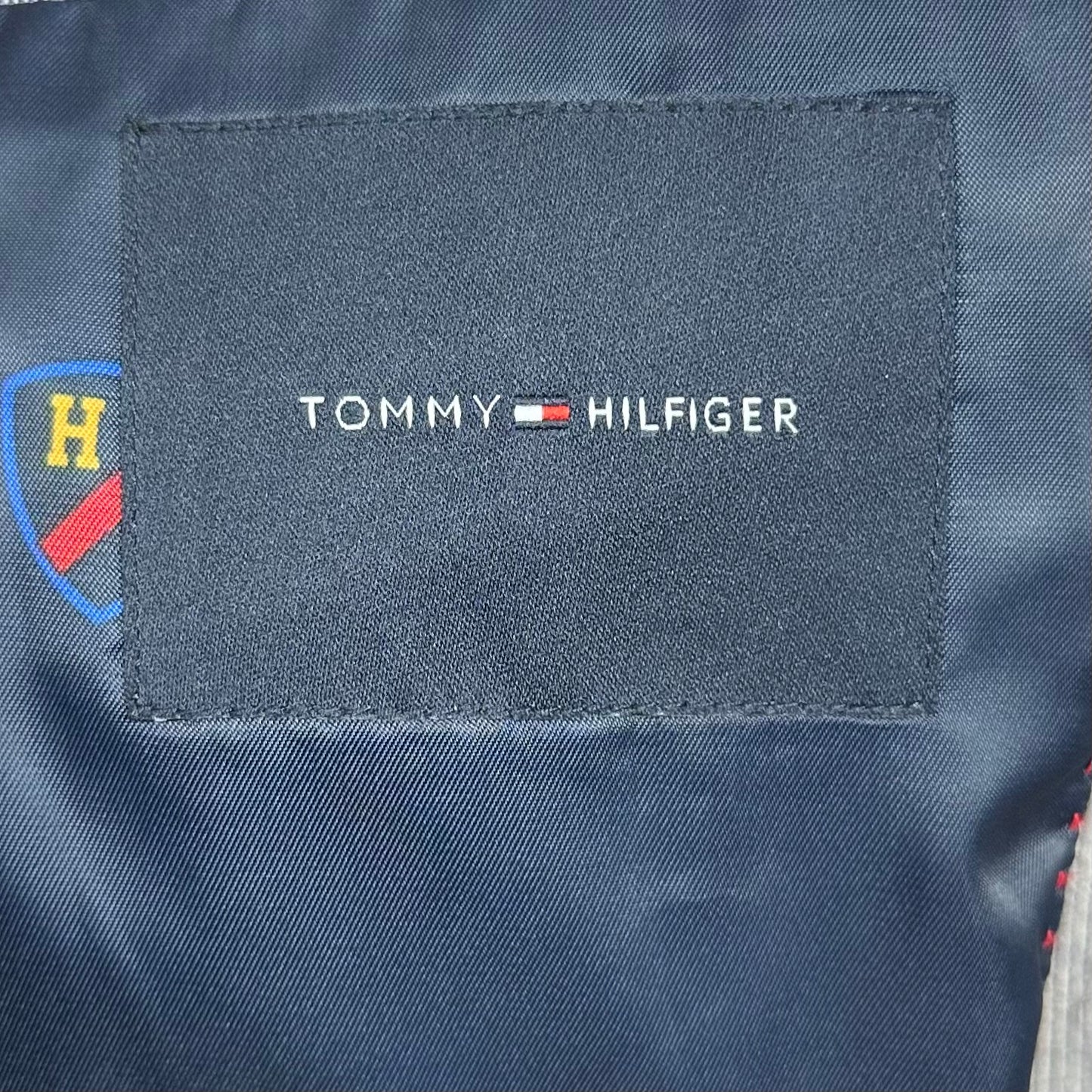 Chaqueta Blazer Tommy Hilfiger 🇺🇸 Corduroy de corte regular en tonos grises Talla Large (42L)