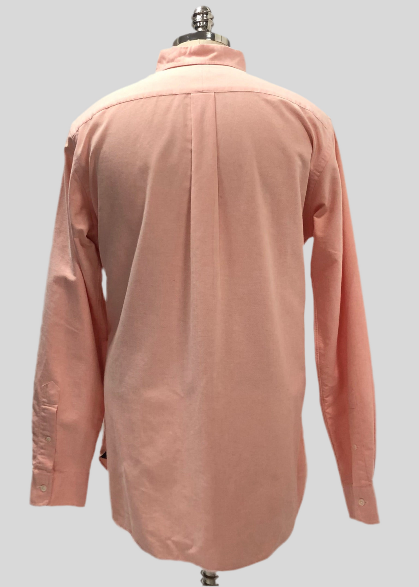 Camisa de botones Polo Ralph Lauren 🏇🏼 Oxford en color salmon Talla XL Entalle Regular