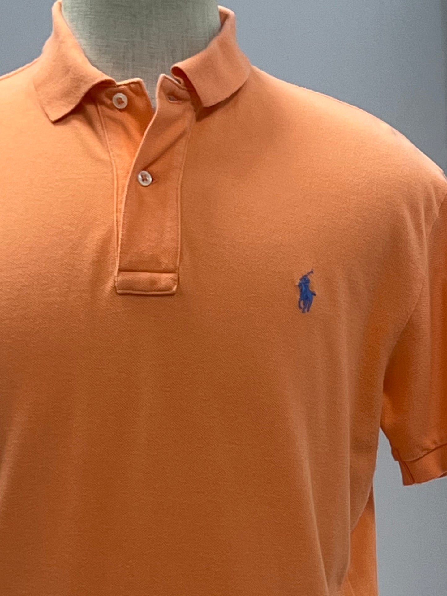 Camiseta Polo Ralph Lauren 🏇🏼color naranja Talla M Entalle Regular (ver descripción)