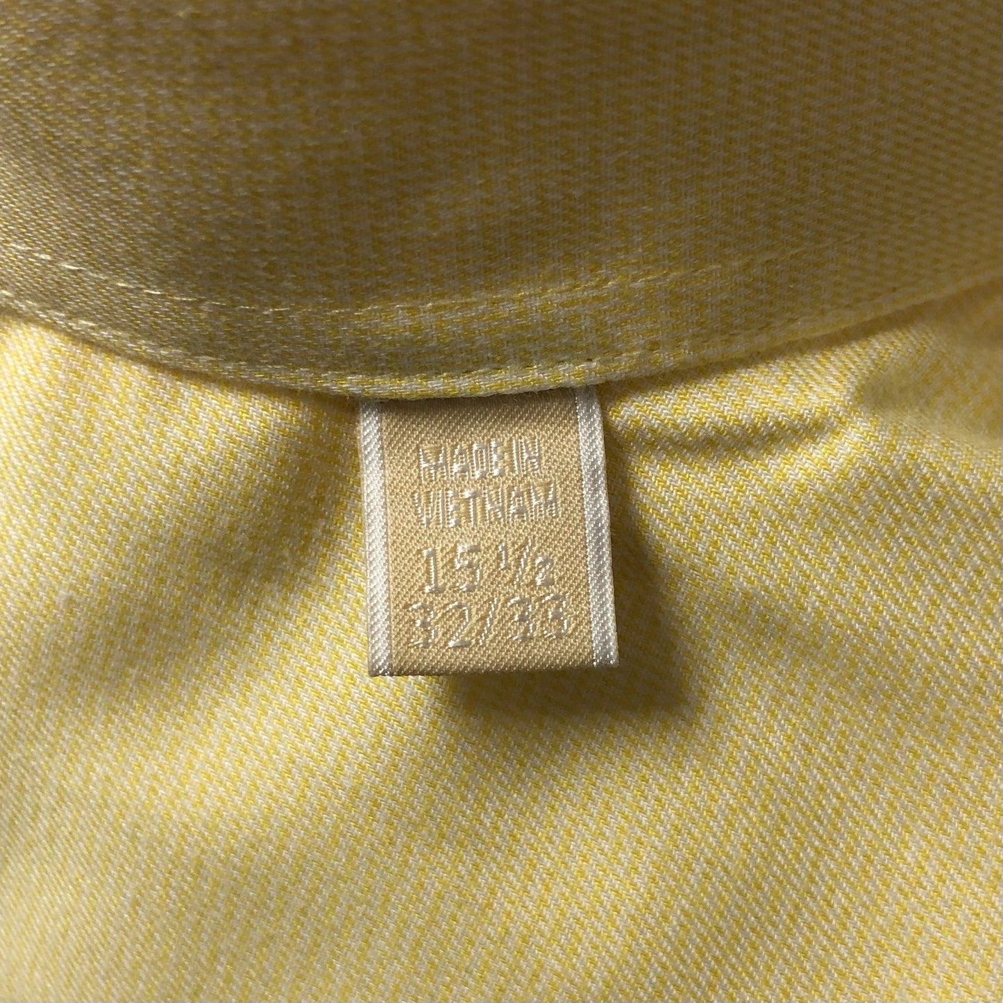 Camisa de botones Michael Kors 🇺🇸 color amarillo claro Talla M Entalle Regular