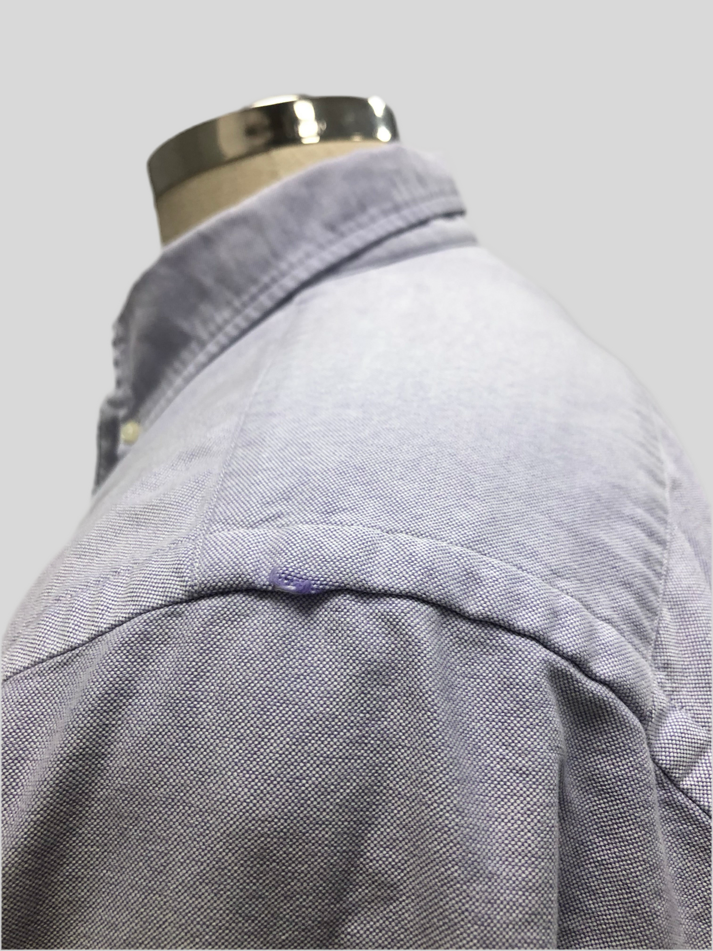 Camisa de botones Polo Ralph Lauren 🏇🏼 Oxford en color Lila Talla L Entalle Clásico (ver descripción)