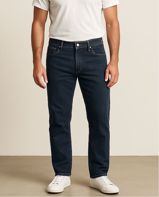 Pantalon jeans Levis Strauss color azul denim  Talla 33x30 Corte Straight Fit