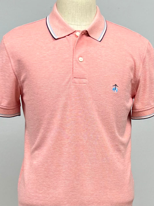 Camiseta Polo Brooks Brothers 🐑 color salmon Talla M Slim Fit