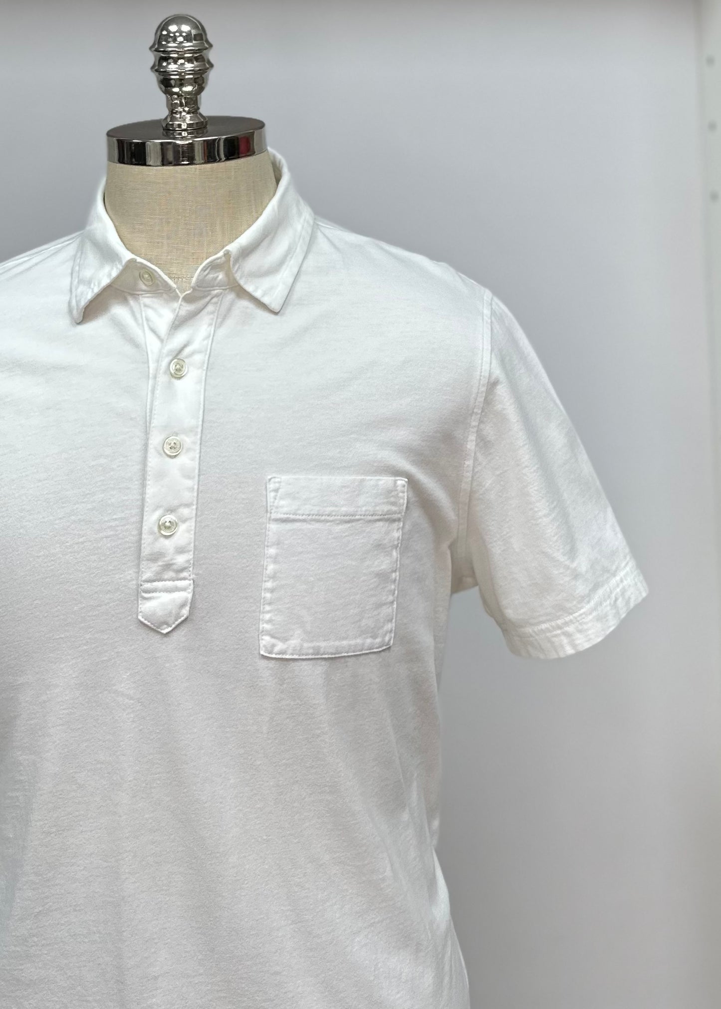 Camiseta Polo Brooks Brothers 🐑 color blanco Talla XL Entalle Slim Fit