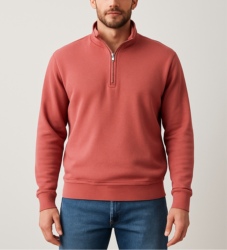 Sueter Jersey Chubbies color rosado magenta Tela algodón Pima Talla M