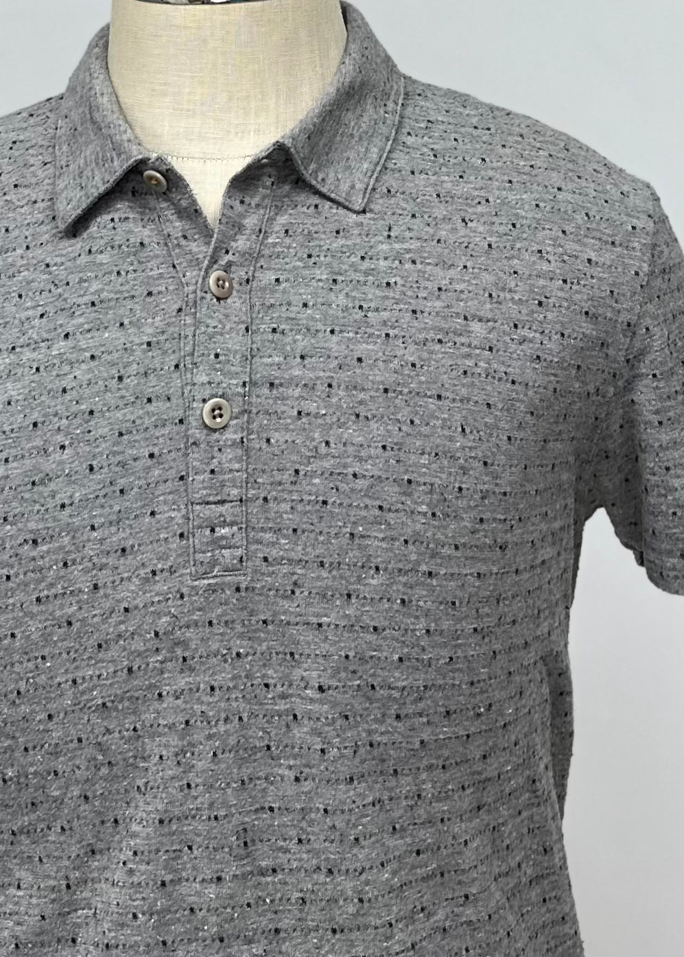 Camiseta Polo Hugo Boss color gris claro Talla L Entalle Regular