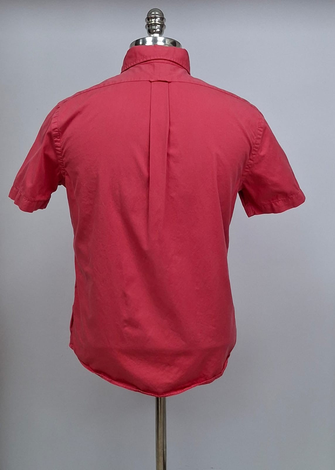 Camisa de botones Polo Ralph Lauren 🏇🏼 en color rosado magenta Talla S Entalle Clasico