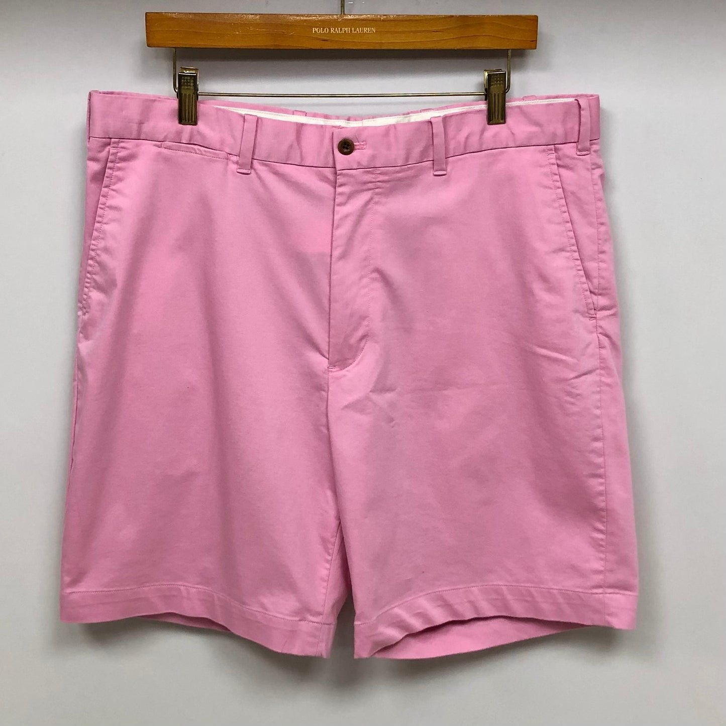 Short Casual Polo Ralph Lauren color rosado claro Talla 36