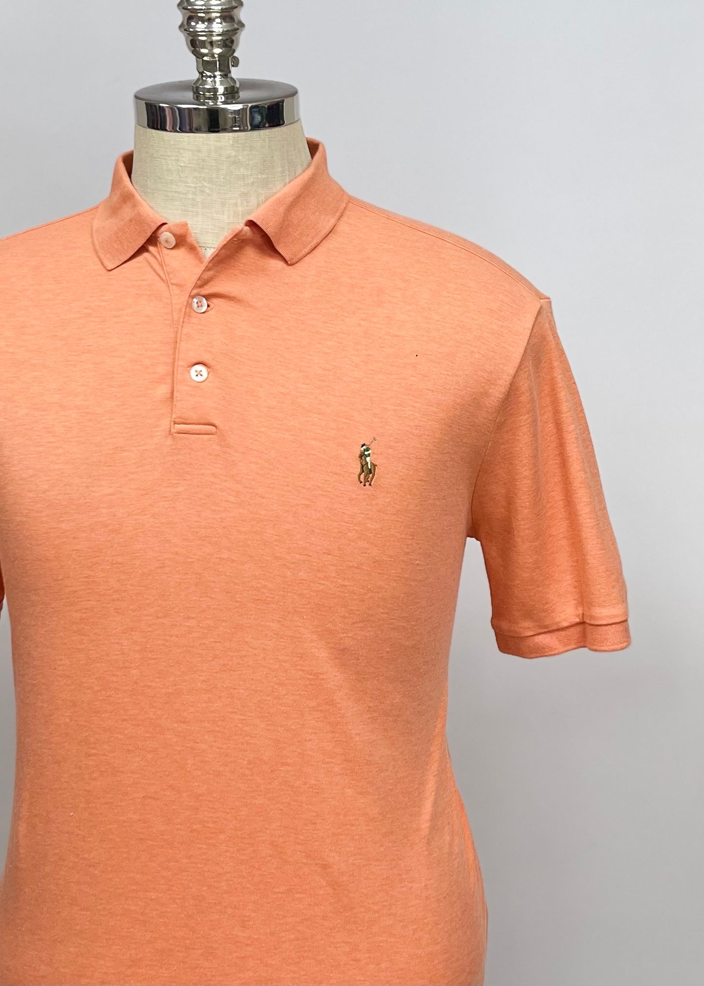 Camiseta Polo Ralph Lauren 🏇🏼 color naranja Talla M Entalle Clásico