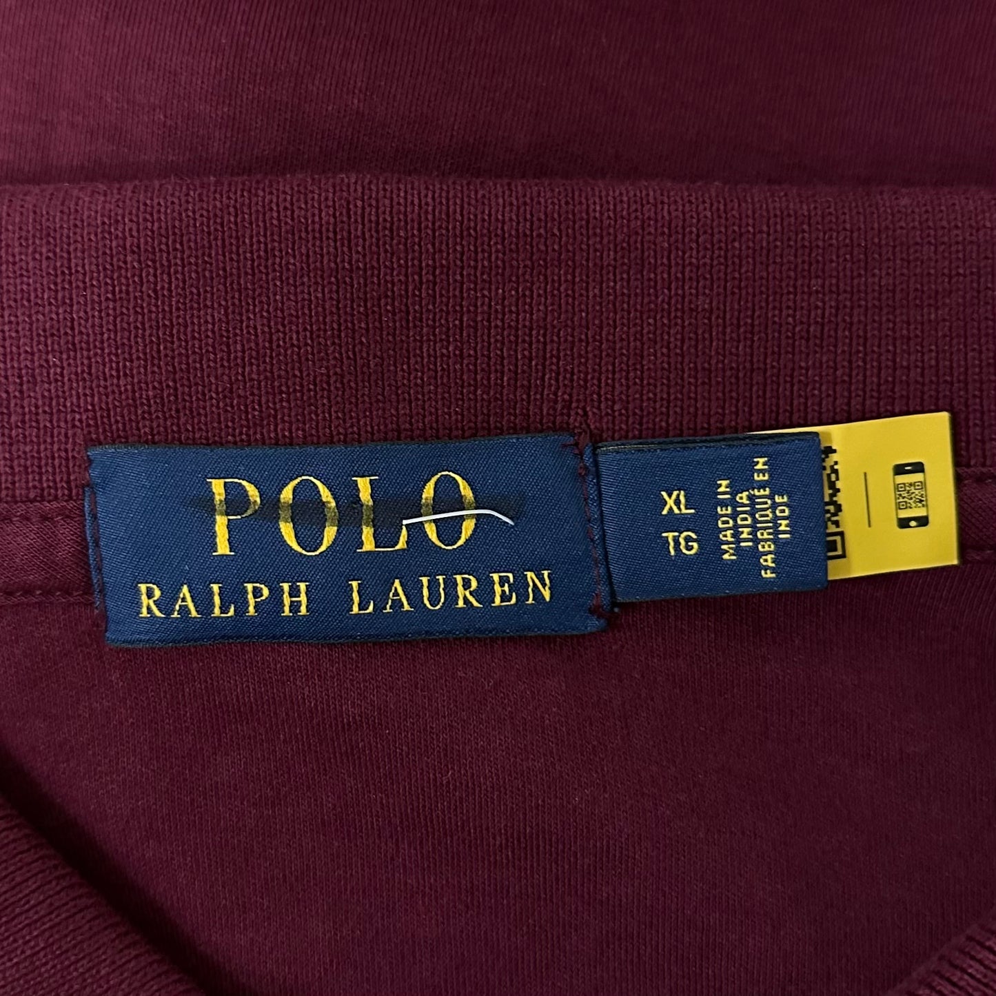 Camiseta Polo Ralph Lauren 🏇🏼 Pima color rojo oscuro Talla M, L, XL y XXL Entalle Regular