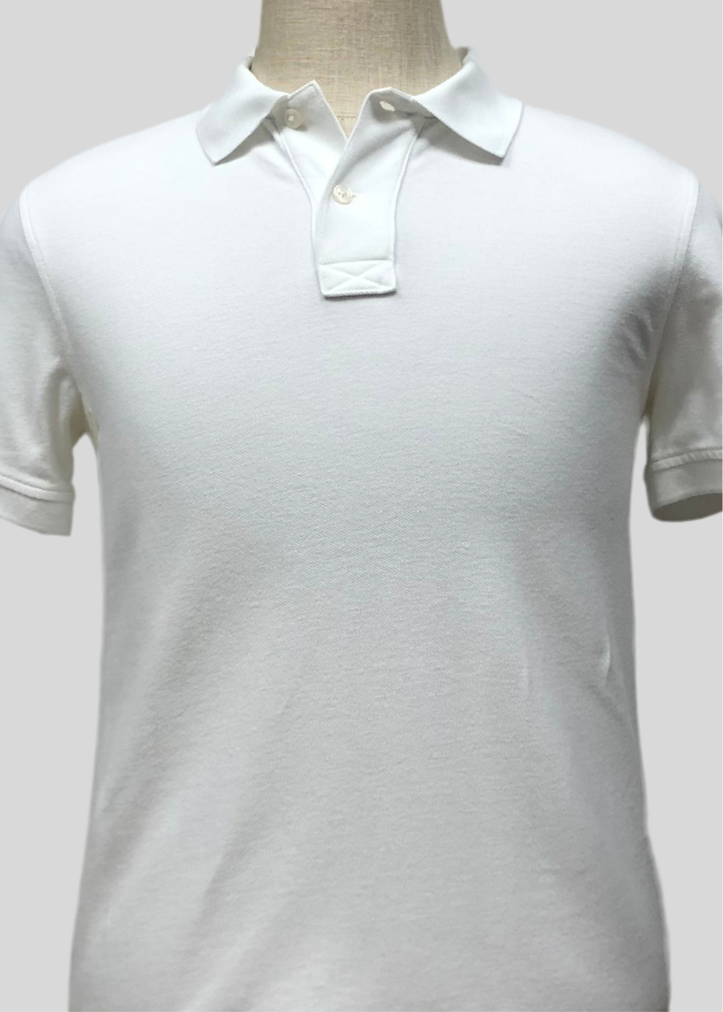 Camiseta Polo marca J.Crew 🇺🇸 color blanco Talla S Entalle Regular ( ver descripción)