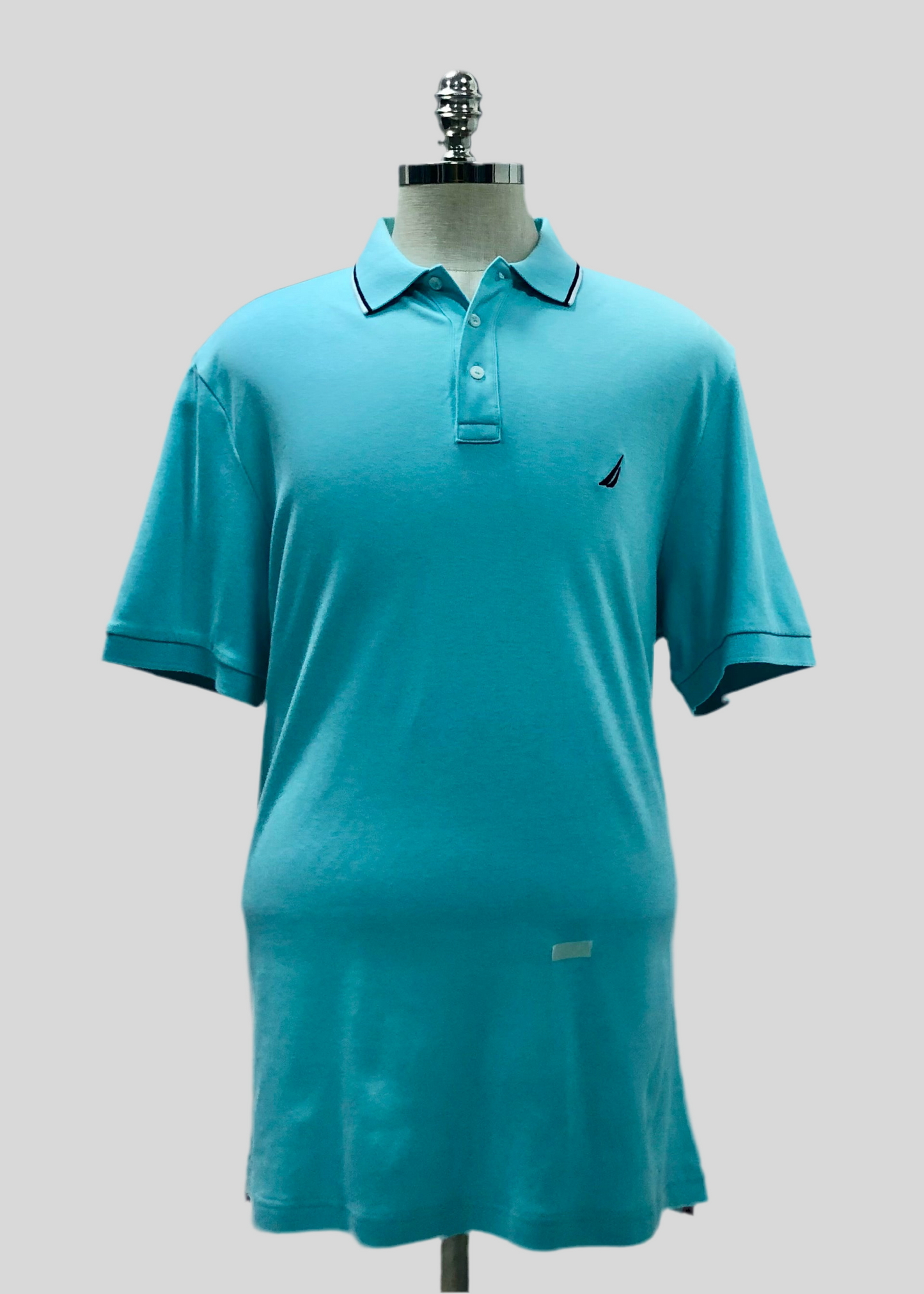 Camiseta Polo Nautica ⚓️  color turquesa claro Talla XL Entalle Regular