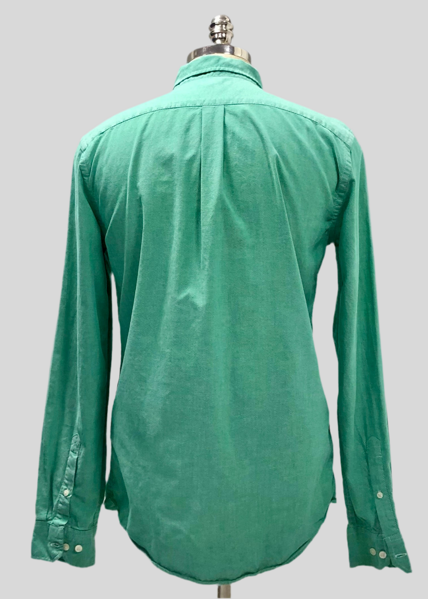 Camisa de botones GAP Oxford color verde Talla M Entalle Slim Fit