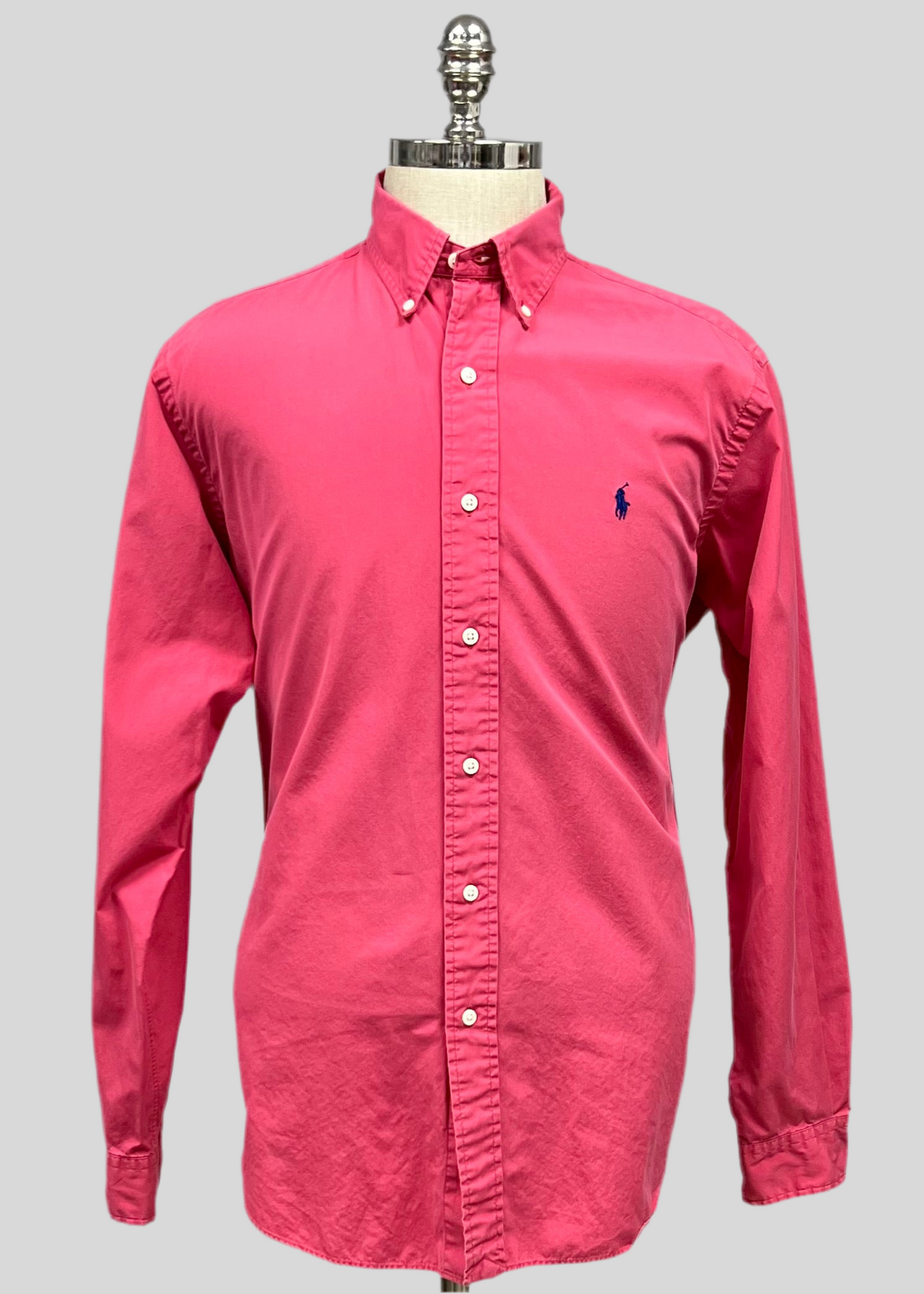 Camisa de botones Polo Ralph Lauren 🏇🏼 color rosado magenta Talla XL Entalle Regular