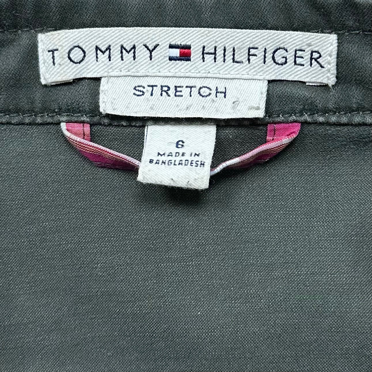 Jacket de mujer Tommy Hilfiger 🇺🇸 Color verde militar Talla S (6)