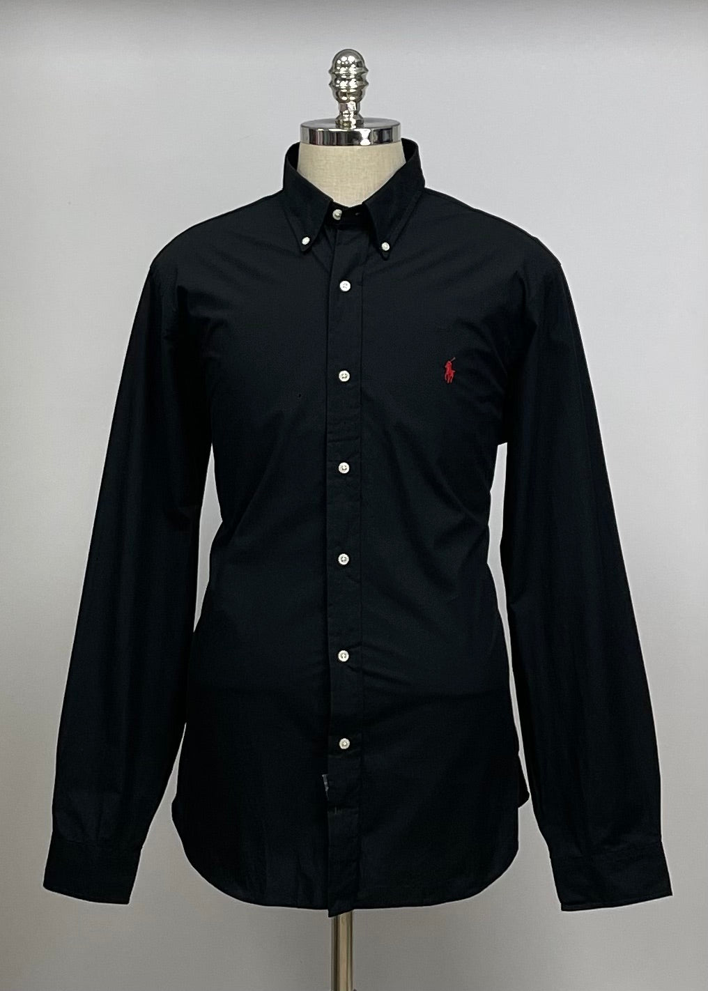 Camisa de botones Polo Ralph Lauren 🏇🏼 en color negro Talla XL Entalle Slim Fit