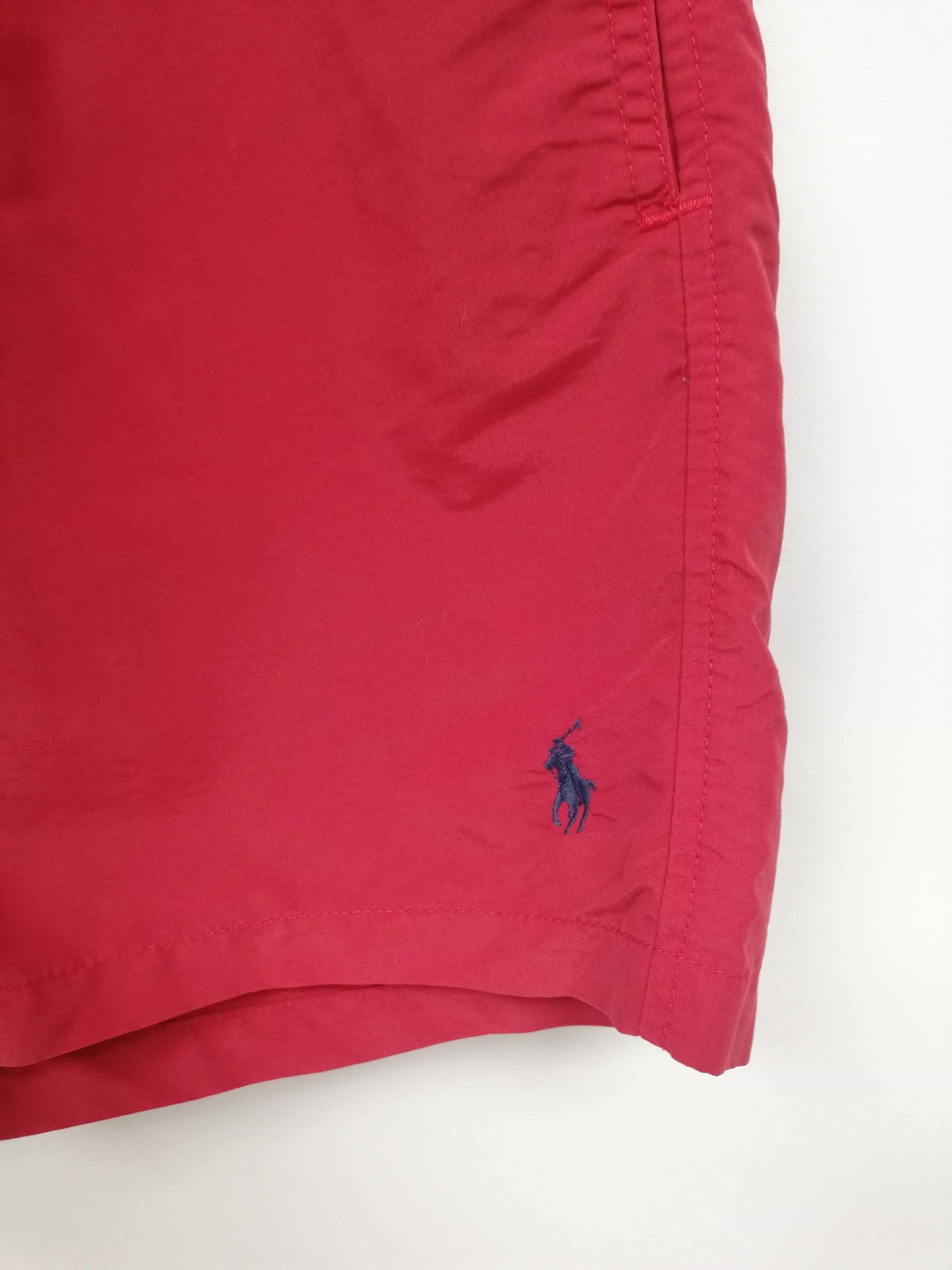 Short de baño Polo Ralph Lauren 🏇🏼 color rojo con logo en negro talla M