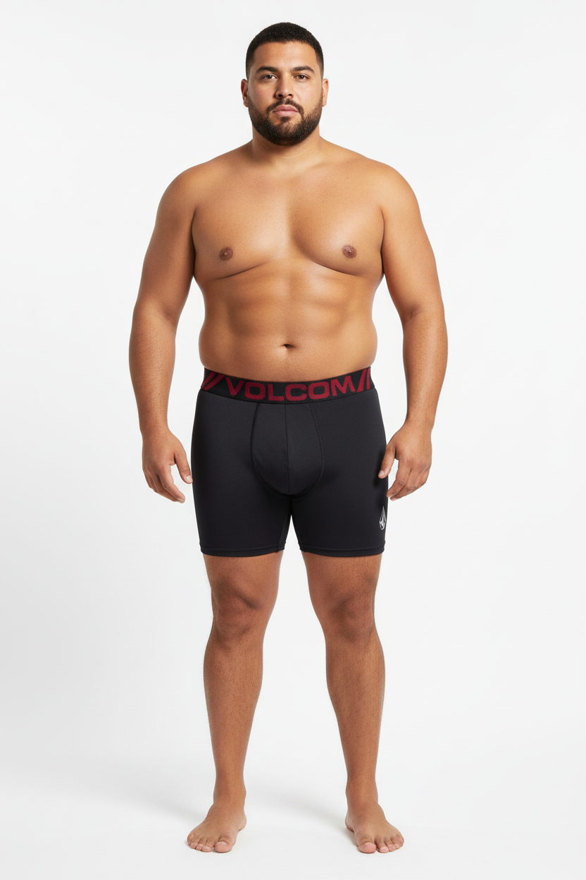 Boxers Briefs Volcom 🏄🏽‍♂️ Tela Performance color negro Talla L