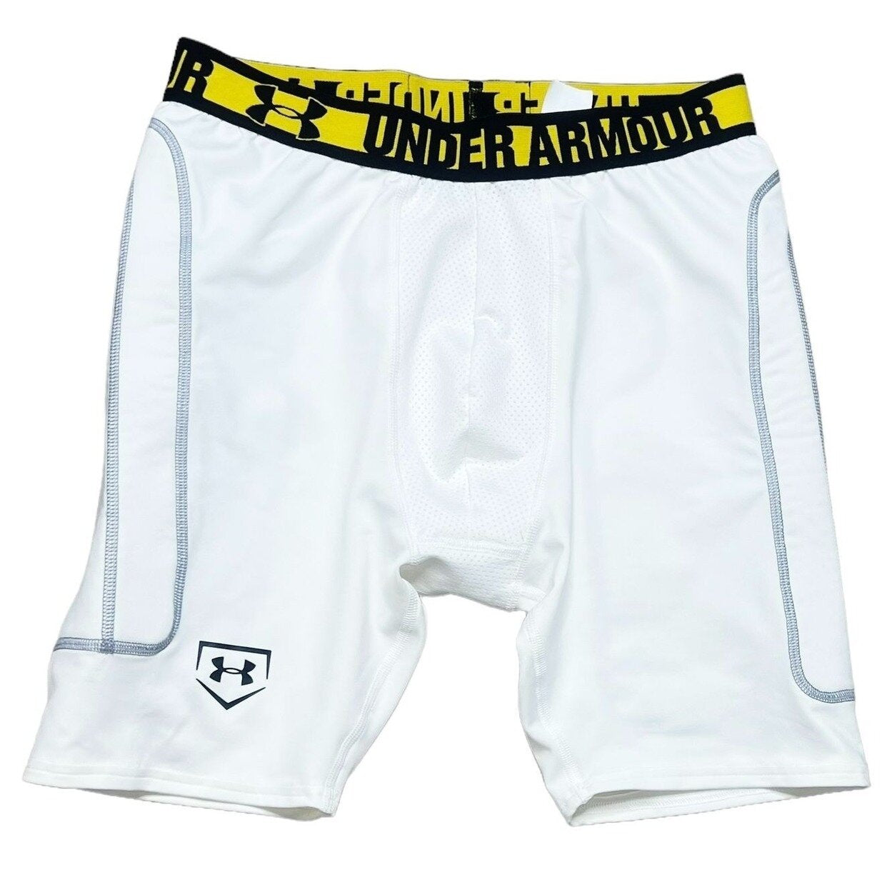 Short Deportivo de compresión Under Armour 🏋🏼‍♂️ Baselayer Tela performance Color blanco talla S