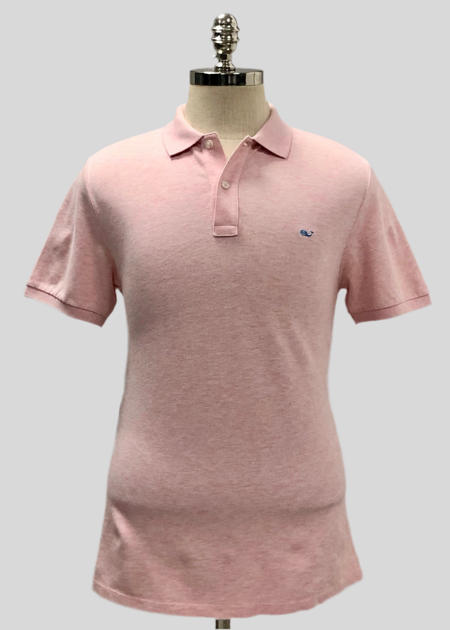 Camiseta Polo Vineyard Vines 🐳 color rosado claro Talla S Entalle Slim Fit