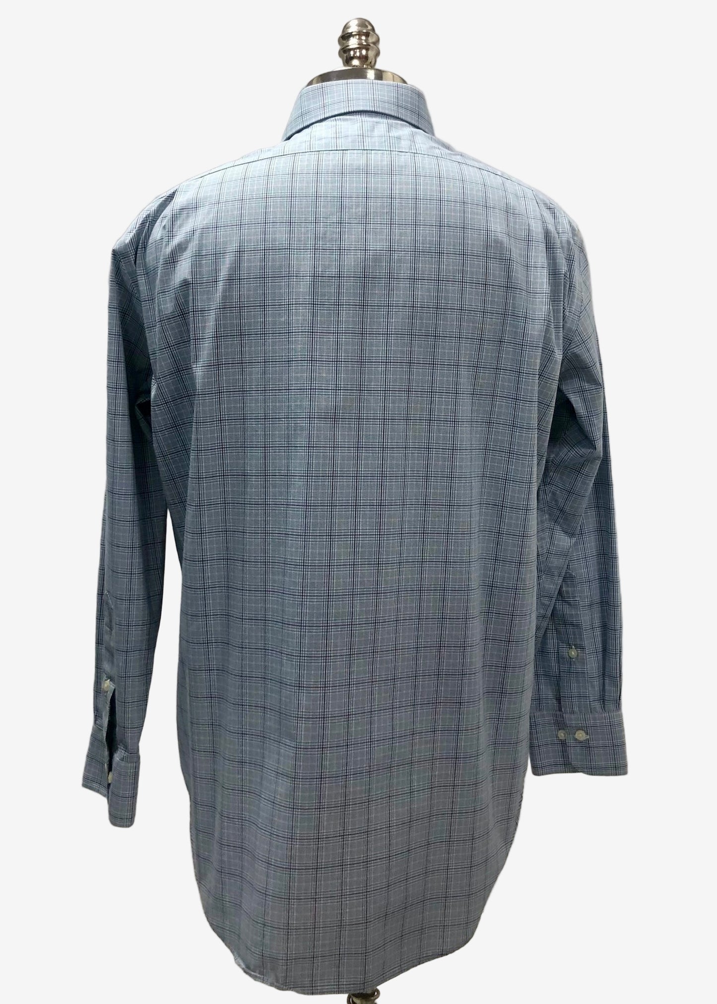 Camisa de botones Polo Ralph Lauren 🏇🏼 de cuadros rosado, azul y celeste Talla L Entalle Clásico