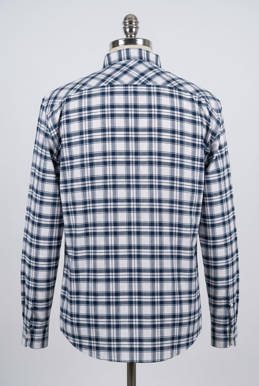 Camisa de botones Lacoste 🐊 de cuadros en color negro y blanco Talla XL Entalle Regular