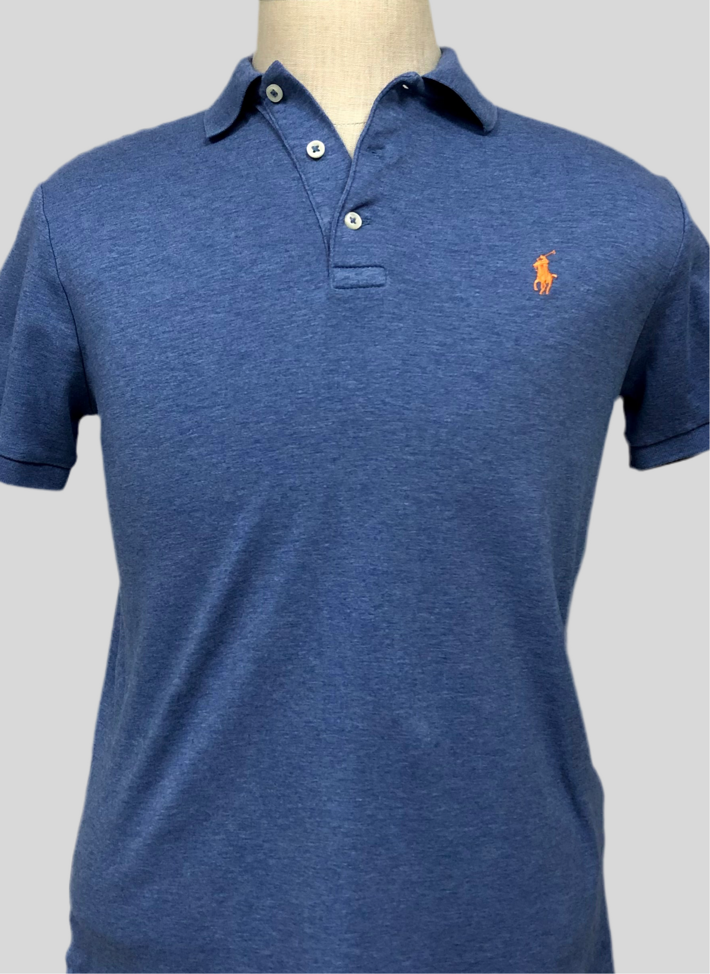 Camiseta Polo Ralph Lauren 🏇🏼 color azul Talla M Entalle Clásico