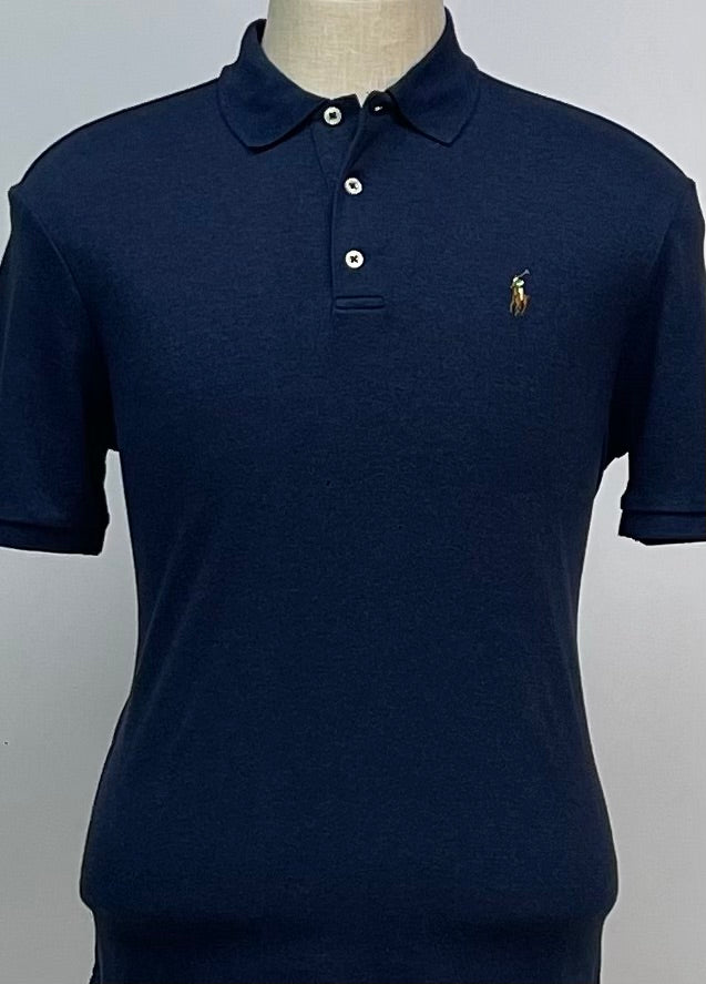 Camiseta Polo Ralph Lauren 🏇🏼 color azul oscuro Talla M Entalle Clásico