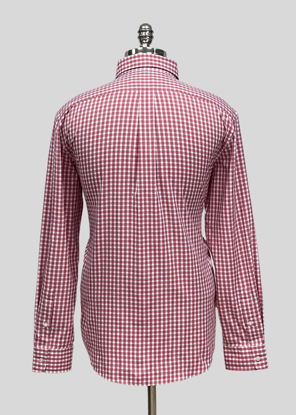 Camisa de botones Vineyard Vines 🐳 Performance color blanco de cuadros gingham en color rojo Talla L Entalle Regular