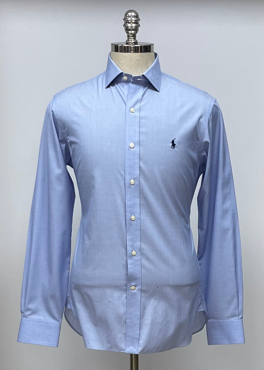 Camisa de botones Polo Ralph Lauren 🏇🏼 en color Celeste Talla L Entalle Slim Fit