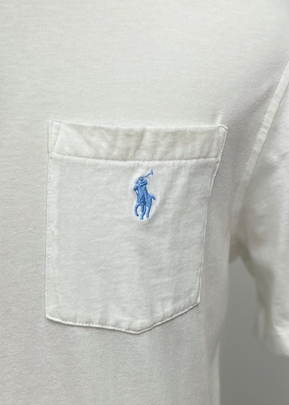 Camiseta Polo Ralph Lauren 🏇🏼color blanco Talla M Entalle Clásico