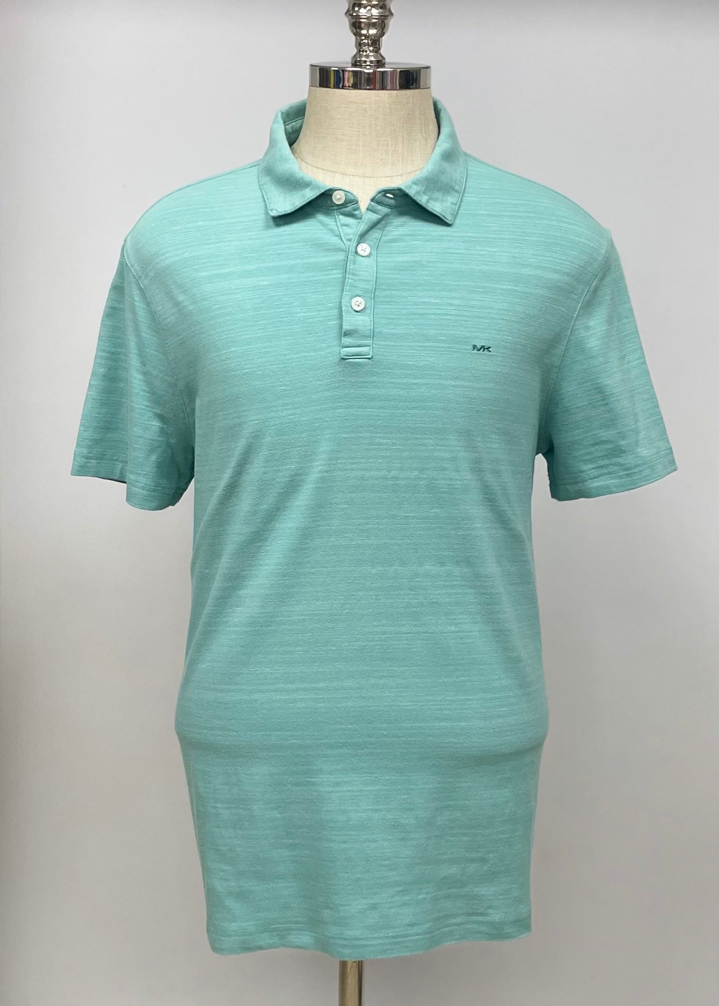 Camiseta Polo Michael Kors color turquesa Talla XL Entalle Regular